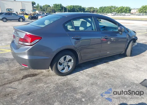 2014 Honda Civic Lx from USA, damaged, VIN 2HGFB2F56EH557857